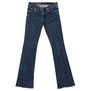 AG Adriano Goldschmied The Angel Jeans Low Rise Bootcut Women 27 Made in USA
